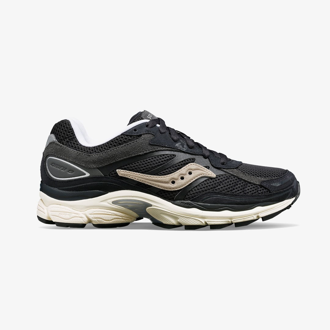 Saucony Unisex Progrid Omni 9 | Black / Beige