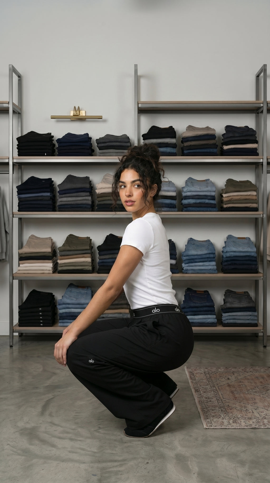Yoga Suit Up Trouser | Zwart